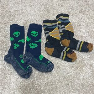 Smartwool & Burton Kids Ski/Snowboard Socks 12-2.5
